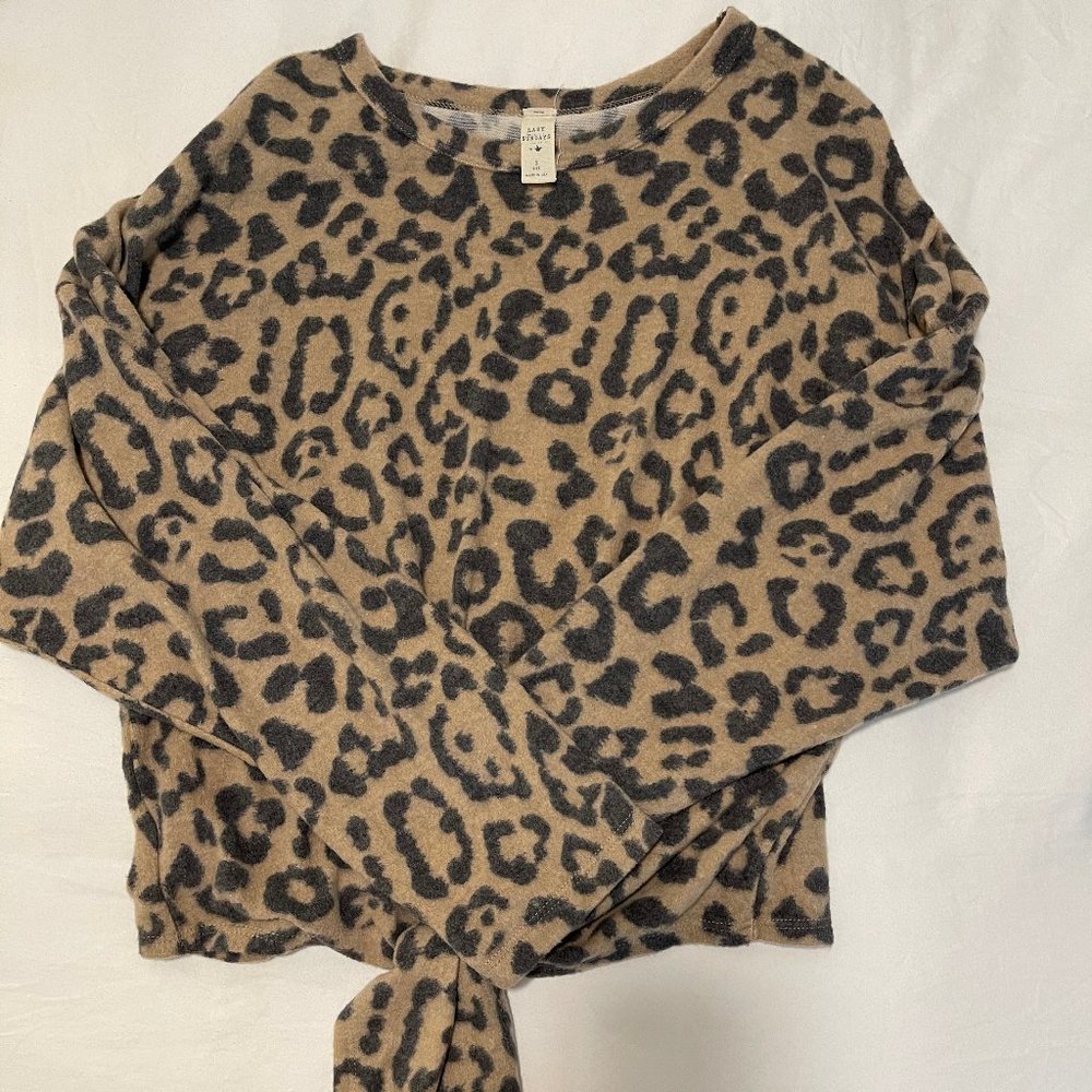 Cheetah Long Sleeve Top